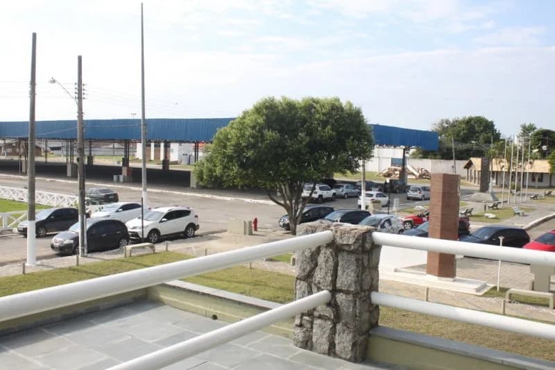 Vista da varanda da sede, 2016