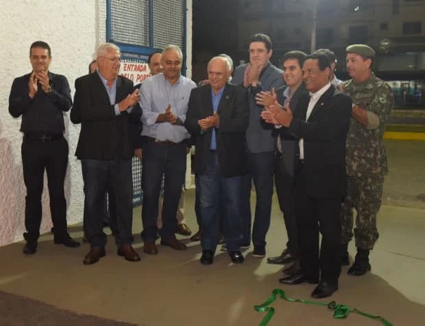 Autoridades na abertura da 59ª, 2018
